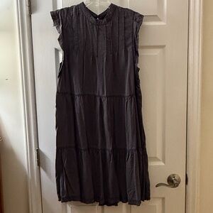 Anthropologie grey dress sz XL